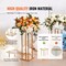 Gold Floral Centerpiece Stands 4PCS, 31.5" High Wedding and Event Display